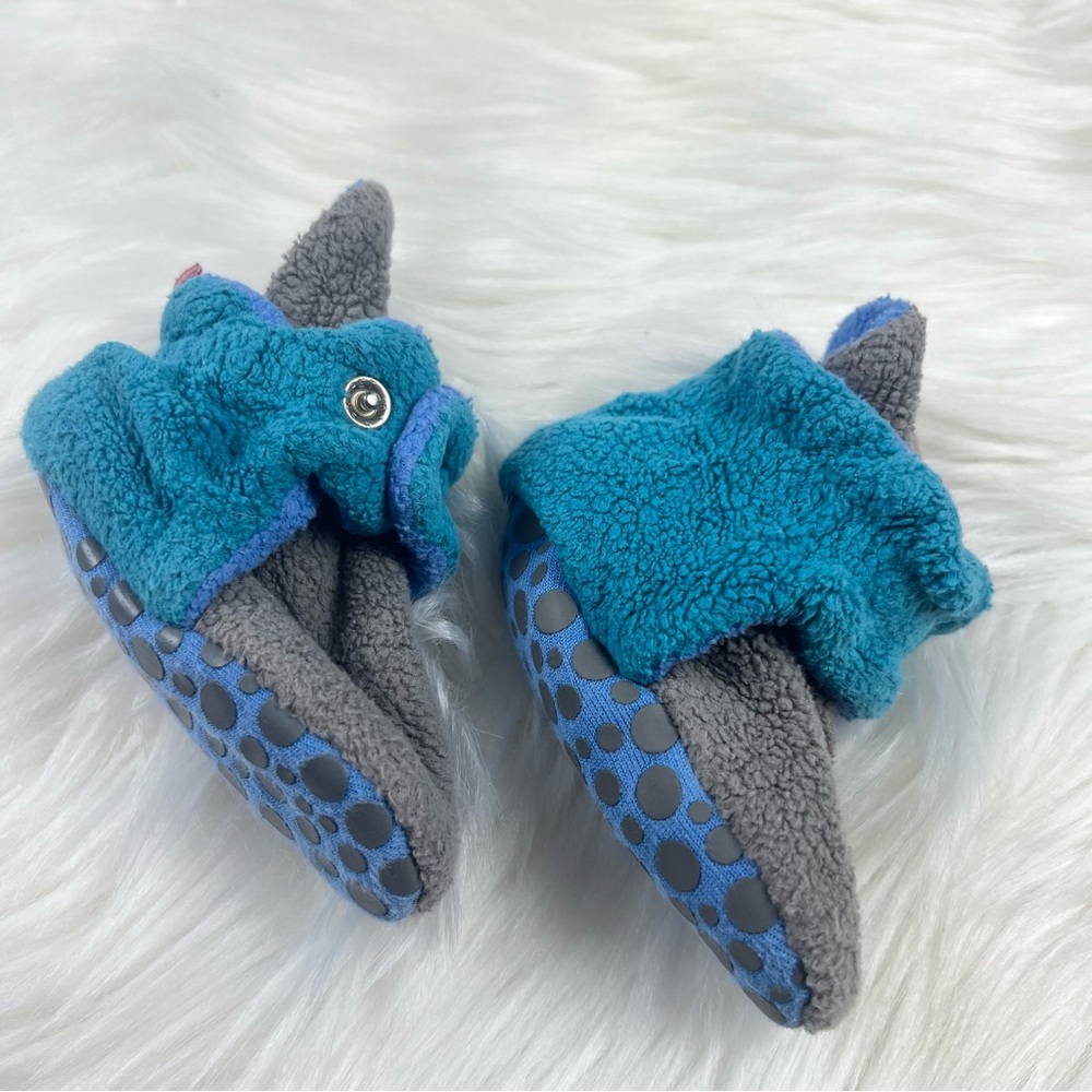 Zutano Fleece Gripper Baby Booties Size 12M Cozy Warm Shoes 🧸